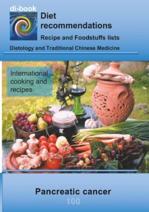 di-book - nutritional counseling after syndromes - Diet recommendations, recipes and food supplements for supporting the therapy. The recipes help you to cook tasty dishes. All recipes with cooking instructions, calorie indications and description of the effect. The foods are shown in categories recommended, yes, little and no and help you to orientate if your own recipes should be cooked.