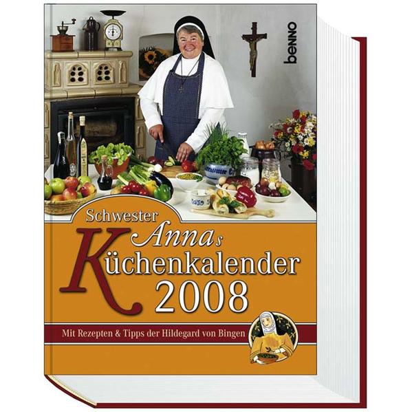 Im neuen Jahrgang unseres Bestseller-Kalenders finden Sie neben vielen praktischen Tipps für Haushalt, Küche und Gesundheit auch reichlich Platz für eigene Notizen. Ein ausführliches Kalendarium mit Namenstagen und geistlichen Impulsen machen dieses Kalenderbuch zu einem praktischen Begleiter. Das Jahresthema sind Rezepte und Lebenstipps der Hildegard von Bingen.