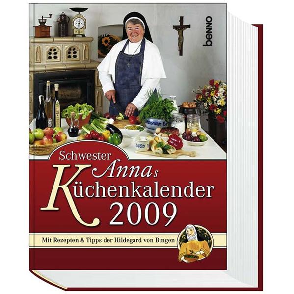 Im neuen Jahrgang unseres Bestseller-Kalenders finden Sie neben vielen praktischen Tipps für Haushalt, Küche und Gesundheit auch reichlich Platz für eigene Notizen. Ein ausführliches Kalendarium mit Namenstagen und geistlichen Impulsen machen dieses Kalenderbuch zu einem praktischen Begleiter. Das Jahresthema sind Rezepte und Lebenstipps der Hildegard von Bingen.