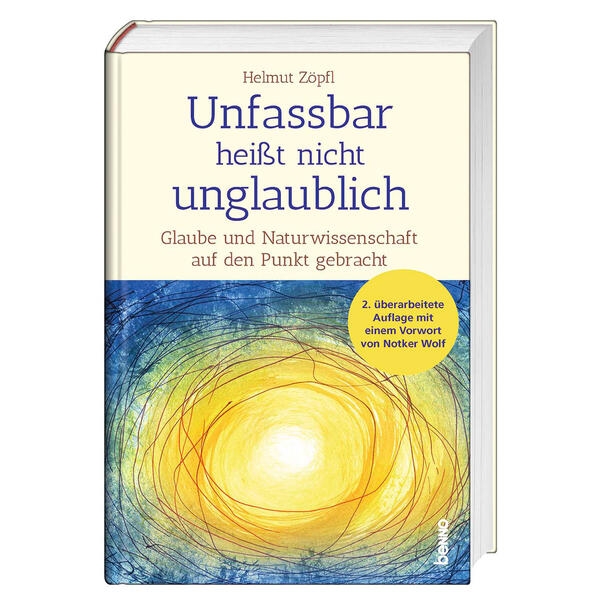 »Helmut Zöpfl zieht eine Art Bilanz seines wissenschaftlichen Schaffens. Es ist gewissermaßen ein Alterswerk.« Münchner Merkur-»Kaum einer versteht das Thema so fesselnd, ja geradezu unterhaltsam zu gestalten wie Helmut Zöpfl.« Prof. em. Dr. Hans Maier, ehem. bayr. Kultusminister-»Ich habe mit Spannung Kapitel für Kapitel gelesen und mich über die klärenden Darstellungen sehr gefreut.« Friedrich Kardinal Wetter Der Naturwissenschaftler, engagierte Christ und Bestsellerautor Prof. Dr. Helmut Zöpfl stellt in seinem neuen Buch »Unfassbar heißt nicht unglaublich« die großen Fragen: Woher wir kommen, wohin wir gehen und warum wir da sind. Er schlüsselt auf, was die Wissenschaft über die Entstehung der Welt, den Urknall, das All und das Leben weiß-und was nicht. Geistesgrößen von Aristoteles über Werner Heisenberg bis Stephen Hawking kommen zu Wort. Ihre Theorien werden durch kleine Geschichten und Verse des Autors für jeden verständlich auf den Punkt gebracht. Dabei wird deutlich: Glaube macht auch aus wissenschaftlicher Sicht Sinn! Denn: »Unfassbar heißt nicht unglaublich«. Helmut Zöpfl spannt in seinem Werk dabei den Bogen von den menschengemachten modernen Weltwundern wie dem Tadsch Mahal oder der Chinesischen Mauer bis zu den unvergleichlich größeren Wundern der Existenz, des Lebens und der Liebe. Ein so tiefgründiges wie unterhaltsames Buch, das zum Staunen, Weiterdenken und -fragen anregt.