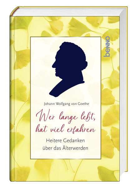 Der Ginkgo steht symbolisch für ein erfülltes Alter, Weisheit und Glück. Seine Blätter färben sich mit der Zeit von Grün zu Gold. Er ist ein Sinnbild für den goldenen Herbst des Lebens. Von der Kunst des Reifens und Älterwerdens - Gedanken, Gedichte und Geschichten von Johann Wolfgang von Goethe. Es geht um die Eckpfeiler eines glücklichen Lebens: Geduld, Gelassenheit und Dankbarkeit. • humorvolle Weisheiten • liebevoll illustriert • eine klassische Geschenkidee