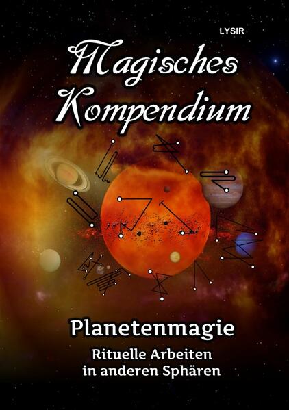 Planetenrituale! Die rituelle Magie ist eines der Kernstücke der Selbstevolution, da man mit der Hilfe von Ritualen nicht nur einen energetischen Fokus erzeugen kann, nein, man kann auch aktiv seine Selbstevolution beginnen. Hierzu sind die Rituale der Planetenmagie perfekt geeignet, da man sich mit den verschiedenen Archetypen der menschlichen Kulturen innig verbinden kann. So wird in diesem Buch die Planetenmagie ausführlich und in allen Einzelheiten aufgeschlüsselt und praktisch beleuchtet. Es werden von allen klassischen Planeten detaillierte und vollständige Rituale angeboten, wobei diese um die „neuen Planeten“ (Uranus, Neptun, Pluto und Chiron) erweitert wurden. Selbst die Erde als Planet wurde via Ritual speziell angesprochen, sodass es auch hier ein signifikantes Ritual gibt. Durch die Möglichkeiten der Planetenmagie, erhält man rituelle Werkzeuge, die ein gigantisches Spektrum der Magie abdecken. Die Rituale sind sehr ausführlich konzipiert, sodass man hier direkt in die Praxis der rituellen und zeremoniellen Magie eintauchen kann, um sich selbst zu erkennen, und fokussiert seine Energien auch auf seine Wunscherfüllung und seine Selbstevolution zu lenken. Durch die Anrufungen und die energetischen Möglichkeiten, kann man alles erreichen, alles, was man sich vorstellen kann, sodass man hier eine gigantische Fülle an Möglichkeiten und Chancen erhalten und auch aktiv erschaffen kann, um seinen Platz im Großen Werk einzunehmen. Durch die detailreiche Aufschlüsslung jedes Rituals, wird man hierbei auch die Handhabungen der rituellen und zeremoniellen Magie erkennen, verstehen und selbstständig anwenden können. Mehr und mehr wird man durch die rituellen Arbeiten sich erkennen und bewusst transformieren können, sodass man Schritt für Schritt in die eigene Transzendenz gleiten kann, um sich wahrlich und vollkommen zu erkennen.