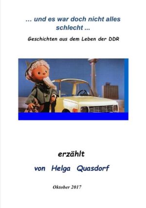 Geschichten und eigene Erlebnisse in der DDR, Erzählungen und Erfahrungen im Freundeskreis, die Autorin setzt sich mit der Realität in der DDR ausein ander. Wie gingen die Menschen mit der Mangelgesellschaft DDR um? Was erlebten Freunde z.B. bei der Beantragung eines Telefones oder mit der Nationalen Volksarmee. Das Wachsen von Halle-Neustadt wird in Geschichten dargestellt. Welchen Stellenwert hatte eine Neubauwohnung.