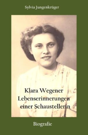 Die junge Klara Vogel wird 1925 in Marl geboren und wächst als Tochter eines Bergmanns in Alsdorf bei Aachen auf. Sie träumt von Familie, einem Haus und Kinder in einem gut bürgerlichen Umfeld. Während des zweiten Weltkrieges muss sie ihre Heimat verlassen und geht als landwirtschaftliche Helferin nach Diepholz auf einen Bauernhof. Dort lernt sie den deutschen Werner Wegener kennen und beide verlieben sich Hals über Kopf ineinander. Was Klara anfangs noch nicht weiß: Werner ist Schausteller und gehört zum fahrenden Volk. Mit seinem Vater und den Brüdern betreibt er Karussells auf Jahrmärkten. Eine völlig andere Welt und Klaras Leben nimmt eine ungeahnte Wendung. Sylvia Jungenkrüger schrieb die Lebenserinnerungen der norddeutschen Schaustellerin Klara Wegener auf und gibt dem Leser einen Einblick hinter die Kulissen der Schausteller in der Nachkriegszeit. Die Familie Wegener gehört zu einer der bekanntestes Schaustellerfamilien in Ankum und betreibt mehrere Jahrmarktattraktionen.