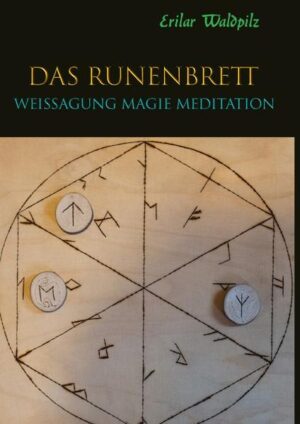 Das Runenbrett ist ein fantastisches Werkzeug für fortgeschrittene Runenkundige. Es kann zur Weissagung, Magie, Meditation und noch einigem mehr verwendet werden. Dabei werden feste Runen auf der Grundstruktur des Brettes mit beweglichen Runen kombiniert. Die sich daraus ergebenden Möglichkeiten sind ebenso faszinierend wie vielfältig. In weiterer Folge, werden auch Möglichkeiten erläutert, Orte und Wesen aus der nordischen Mythologie, als Grundlage für das Runenbrett zu verwenden. Der Einsteiger kann einige Grundlagen in diesem Buch entdecken, aber in der Hauptsache, richtet es sich an jene, die keine grundlegenden Anleitungen mehr benötigen und schon Freude daran haben, selbstständig spirituelle Gefilde zu erforschen. "Ich habe dieses Brett bereits vor mehr als einem Jahrzehnt entwickelt und einige Exemplare davon verschenkt, war dann aber von anderen Dingen zu abgelenkt, um es weiter zu verbreiten. Nachdem es mir beim Aufräumen zwischenzeitlich aber doch schon einige male auf die Zehen gefallen ist, sah ich mich schließlich genötigt, ein Buch darüber zu schreiben und es weiter zu verbreiten, bevor es vielleicht noch bösartiger wird und es sich schließlich entscheidet, mir auf den Kopf zu fallen. So einem Runenbrett fällt schließlich jede Menge Blödsinn ein, wenn man ihm länger keine Aufmerksamkeit schenkt. Aber Scherz beiseite - Das Runenbrett ist ein äußerst praktisches Werkzeug zur Weissagung, um Magie zu wirken und um sich in tiefe Meditation über die Runen zu versenken. Wichtig ist, zu begreifen, dass es sich hierbei um ein Werkzeug handelt. Es ist wie mit einem Messer - Du kannst dich daran schneiden, andere damit verletzen, deine Nahrung zerkleinern, nützliche Gegenstände oder Kunstwerke daraus schnitzen." Als Basis für das Runenbrett wird die jüngere Form der Hagalaz- Rune, die mit einem Sechseck umrissen wird verwendet.