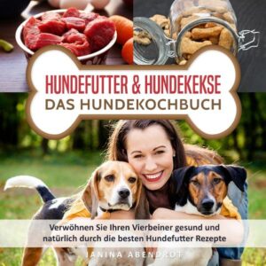 Kulinarische Highlights für Ihren Hund - einfach selbst gemacht. Liebe geht bekanntlich durch den Magen, nicht nur bei uns Menschen, sondern auch bei Ihren geliebten Vierbeinern. Verwöhnen Sie Ihren Liebling mit selbst hergestelltem Hundefutter von der gesunden Hauptmahlzeit bis hin zum köstlichen Leckerli. •Kennen Sie die flehenden Blicke, wenn Sie zu Abend essen und auf den treuen Gefährten lediglich der alltägliche Napf voller Trockenfutter wartet? •Haben Sie Schwierigkeiten zu erkennen, ob das Hundefutter, welches Sie verfüttern, tatsächlich positive Auswirkungen auf Ihren Vierbeiner hat? •Sind Sie mit allen Inhaltsstoffen vertraut und wissen genau was Sie Ihrem Hund zuführen? •Können Sie mit Bestimmtheit sagen, dass Ihr Hundefutter gesund und wohltuend ist und keiner „Chemiekeule“ gleichkommt? •Oder haben Sie einfach gelegentlich Mitleid mit Ihrem Liebling und möchten, dass auch er sich von Ihren Kochkünsten verzaubern lässt und nicht sieben Tage in der Woche das gleiche Futter bekommt? Dann dürfen Sie gespannt sein! Es ist bekannt, dass es verschiedene Sorten von Hundefutter, in den verschiedensten Preis- und Qualitätsklassen zu erwerben gibt. Der Dschungel der Hundefutter-Industrie wird von Tag zu Tag dichter, sodass es kaum noch ein Durchdringen gibt. Aus diesen Gründen greifen viele Hundebesitzer beherzt zu den Produkten aus der Werbung oder zu denen, die einfach am günstigen sind. Anschließend wird noch fix für 80ct ein Leckerchen an der Kasse eingepackt - „wird schon schmecken“. Versinken Sie nicht auch im „Alltagstrott“ der modernen Gesellschaft und bereiten Sie Ihrem Hund gelegentlich eine der größten Freuden selbst zu.