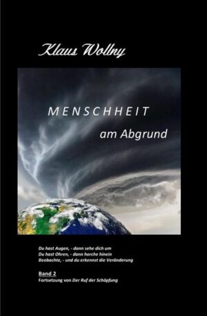 Spannungsgeladener und gefühlsstarker Science Fiktion Roman, der sich an unsere Gegenwart anlehnt. Wissenschaftler, Gellehrte und ein Teil der Menschheit nehmen eine steigende Veränderung bei den Menschen fest, nichtwissend, dass nur ein Drittel der Menschheit mit Humanität geprägte Menschen sind. Der übrige Teil der Menschheit sind schlafende Bestien des Teufels und deren Religion eine Religion des Teufels. Der Weckruf der Bestien überzieht den Globus mit teuflischer Grausamkeit. Drei Ableger des Teufels führen die Teufelsbrut, um durch Vernichtung der humanen Menschheit den Weg zur Parallelwelt zu ebnen. Der Abwehrkampf scheint ausweglos zu sein. Nur Nordamerika, Teile von Europa und in Afrika ist es Namibia, die noch den Ansturm der Bestien standhalten können. Sechs Freunde versuchen nach Namibia zu flüchten, erleben die bestialische Brutalität, unsagbares Leid, werden auf der Flucht getrennt und es besteht wenig Hoffnung, dass sie jemals Windhoek erreichen können. Als vor über 50 Jahren Ralf Hansen den Ruf der Schöpfung empfängt, ahnte er noch nicht, was ihm und sein Freund Uwe Prade und Ewigkeitsbegleiter erwartet. Mit göttlichen Waffen der Schöpfung nehmen sie den Kampf auf. Es wird ein Kampf der Giganten. Als der Teufel erscheint und das Sonnensystem an sich reißen will, steigt die Schöpfung herab.