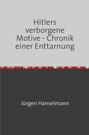 Allgemein glaubt die Wissenschaft, das Thema Hitler sei bis zur Neige ausgeforscht. Da gäbe es nichts mehr Neues zu entdecken. Dem ist jedoch nicht so! Hitlers Leben ist tatsächlich gut erforscht, aber bei seinen Motiven hapert es. Dort behilft sich die Forschung oft mit Spekulationen und Interpretationen, weil sie seine wahren Beweggründe nicht erkennen bzw. nicht durchschauen konnte, zum Beispiel: - Wie wurde Hitler überhaupt zum Antisemiten? Eine schlüssige Antwort auf diese wichtige Frage fehlt bis heute. - Wann und wo wurde er zum Antisemiten? Viele Historiker verweisen auf seine Wiener und Münchner Zeit vor dem Ersten Weltkrieg. Doch das ist reine Spekulation! - Was war der wahre Grund für den Überfall auf Polen? - Warum sein Haltbefehl von Dünkirchen? Hier bietet die Forschung nur Vermutungen an. - Warum ließ er die Sowjetunion angreifen? Hier ist das Angebot an Erklärungsversuchen besonders reichhaltig, zum Beispiel: Er wollte Lebensraum im Osten erobern, er wollte den "jüdischen Bolschewismus" vernichten, er wollte Britanniens "Festlanddegen" brechen, er wollte nach der Weltherrschaft greifen oder er wollte Stalin mit einem Angriff zuvorkommen. Doch das sind alles nur Mutmaßungen! - Warum erklärte er mitten in der "Winterkrise" auch noch den USA den Krieg? - Warum traf er als Feldherr im Deutsch-Sowjetischen Krieg viele verhängnisvolle Entscheidungen, die seinen Generälen die Haare zu Berge stehen ließen? Die Forschung vermutet Unfähigkeit, weil sie den tatsächlichen Grund einfach nicht fand. Schluss mit Spekulationen und Interpretationen! Diese Hitler-Biografie in Form einer Chronik - öffnet den Blick hinter Hitlers Stirn - liefert die Antworten auf die oben genannten Fragen und - lässt den Leser viele bislang noch unbekannte Details entdecken. Ein Forschungsbeitrag auf 380 Seiten, davon fast 300 Seiten Text zzgl. Personen-, Orts- und Quellenverzeichnis sowie über 1600 Endnoten.