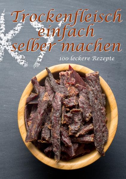 Trockenfleisch, das auch als Dörrfleisch bekannt ist, ist rohes Fleisch, das durch den Entzug von Wasser konserviert wurde. Diese Art der Haltbarmachung von Fleisch ist nicht nur in Europa, Amerika, Türkei, Afrika, sondern auch in anderen Teilen der Welt bekannt und verbreitet. Eine der bekanntesten und beliebtesten Arten des Trockenfleisches ist das amerikanische Beef Jerky. Diese Trockenfleischspezialität unterscheidet sich von den anderen Sorten dadurch, dass das zur Trockung in dünne Streifen oder Scheiben geschnittene Fleisch zuvor einen Tag lang mariniert wurde. HIer finden Sie 100 leckere Rezepte um ganz einfach Trockenfleisch selbst herstellen zu können. Guten Appetit.