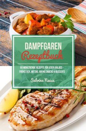 Dampfgaren Rezepte werden immer gefragter, da das Schongaren einen ganz besonderen Geschmack beim Essen hervorruft. In diesem Dampfgaren Kochbuch erwarten dich mehr als 60 neue Slow Cooker Rezepte für jeden Anlass, die sich einfach und schnell umsetzen lassen. Seit vielen Jahren koche ich Rezepte dieser Art mit dem Dampfgargerät und in diesem Buch findest du die besten meiner Rezepte mit dem Dampfgarer! Es erwartet dich außerdem ein bunter Mix an Rezepten, bei welchen für jeden etwas dabei ist! Egal ob Frühstück, Mittag, Abend, Snack oder Dessert - hier wird mit Sicherheit jeder fündig! Die Gerichte aus dem Slow Cooker Kochbuch sind sehr alltagstauglich und lassen sich zubereiten, ohne dafür Stunden in der Küche zu stehen. Sichere dir jetzt dein Schongaren Rezeptbuch und komme schon bald in den Genuss der kulinarischen Vielfalt des Dampfgarers! ( Dampfgarer Kochbuch / Dampfgaren Rezepte / Slow Cooker / Schongaren )