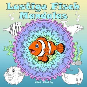 Ein wunderschönes Malbuch für alle, die Fische und Mandalas mögen. Denn hier finden Sie auf jedem einzigartigen Mandala ein niedliches Fisch'chen, welches sich darauf freut, ausgemalt zu werden. Alle Fische und Mandalas sind einzigartig und liebenswert. Garantierter Malspaß für Stunden, Tage, Wochen und Monate. Geeignet für Kinder und junggebliebene Erwachsene! 170 g dickes Papier hier druckt kein Stift durch! Quadratische Form auf 20,5 cm x 20,5 cm Perfekt für Unterwegs! Ringbindung Mit der Ringbindung liegt das Buch immer perfekt auf dem Tisch. Das ist ideal zum Ausmalen und Umblättern.