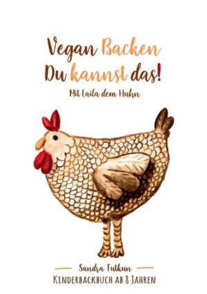 Ein liebevoll, Illustriertes, Kinderbackbuch der ganz besonderen Art! Laila, ein Huhn, begleitet den Leser Schritt für Schritt durch 8 vegane Grundrezepte. Auf ihr Motto „Du kannst das“ legt die Hühnerdame besonders großen Wert. So wird alles ganz genau erklärt, Mut zugesprochen und mit Tipps und Tricks zur Seite gestanden. Laila´s Rezepte sind ohne großen Schnickschnack, somit können alle Zutaten in der Region erworben werden. Kurzum ein veganes Backbuch mit viel Liebe, in dem (fast) nichts mehr schieflaufen kann!