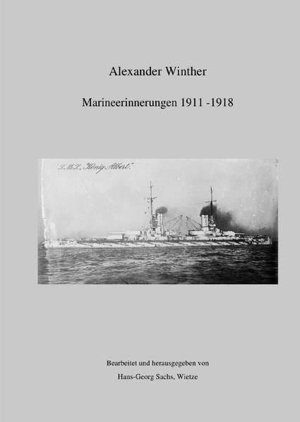 Alexander Winther beschreibt in seinen Marineerinnerungen basierend auf 4 Tagebüchern rückblickend seine Erlebnisse bei der Kaiserlichen Marine, beginnend mit seiner Ausbildung auf der Marineschule Mürwick, seine Ausbildungsreisen auf S.M.S. Victoria Louise und König Albert, die ihn u. a. nach Norwegen, in die Karibik, nach Südamerika und Westafrika geführt haben, über seine Kriegseinsätze im U-Bootkrieg gegen England im Mittelmeer bis hin zum Matrosenaufstand in Kiel 1918 mit dem Ende der Kaiserlichen Marine und seinem Abschied.