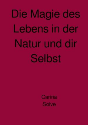 Die Wunder sind in der Natur immer zu finden. Komme in deine eigene Ruhe, betrachte die Wunder des Lebens. Entdecken kannst du diese immer und überall. Der Kreislauf des Lebens ist wie er ist und nicht willentlich veränderbar. Gibst du dich dem Fluss deines Lebens hin, so ist es für dich wesentlich einfacher deinen Weg zu beschreiten. Betrachte die Bilder und erkenne die Einzigartigkeit darin. Alles um uns heraum ist geprägt vom Atem des Lebens. Dieser nährt dich und begleitet dich auf deinem gesamten Weg.