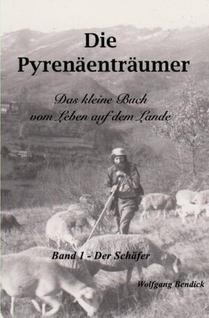 In einem kleinen Seitental der Pyrenäen hatten wir einen seit 35 Jahren verlassenen Bauernhof gefunden. 22 Hektar Land und ein altes Haus mit Stall. Drinnen roch es dunkel nach Ruß und Moder. Unser Traum konnte nun Wirklichkeit werden! Doch ist einfaches Leben gar nicht so einfach… Nicht nur, dass auf den Wiesen anstatt Gras nur Farn wuchs, es fehlte alles, was man als selbstverständlich ansieht, wie Wasser, Zufahrt, Strom... Wir waren schlichtes Leben gewohnt. Doch auch für ein solches musste erst mal die Grundlage geschaffen werden! Überall zugleich wurden wir gefordert. Auch die Bewohner des Tales, fast nur alte Leute, anfangs skeptisch, brauchten unsere Hilfe. Jeder hatte noch ein paar Tiere, und wir hatten einen fast neuen Motormäher! Wir machten zusammen Heu. Die Arbeit brachte uns einander näher. Man suchte einen Gemeindearbeiter, einen Totengräber, einen Dachdecker, einen Chauffeur… Wir kauften die ersten Tiere. Der Sommer war sehr trocken. Alle rieten uns, Schafe her zu tun. Wir taten es. Das bereicherte uns an Erfahrungen, aber leben konnten wir davon nicht. Was tun?