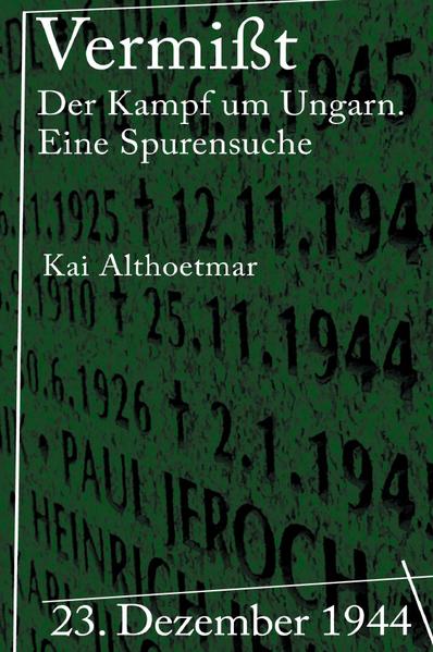 Dezember 1944. Die Rote Armee hat halb Ungarn überrannt, Budapest steht vor der Einkesselung. Adolf Hitler befiehlt die 6. Panzer- Division der Wehrmacht von Polen nach Ungarn. Ohne das Öl und Bauxit seines letzten Verbündeten kann das Deutsche Reich den Krieg nicht fortsetzen. Unter den Panzergrenadieren ist der achtzehnjährige Landwirtsohn Bernhard Althoetmar aus dem westfälischen Warendorf. Auszüge aus dessen Feldpostbriefen geben Zeugnis vom Leben und Sterben an der Ostfront, erst am Narew- Brückenkopf in Polen, dann in Ungarn am Donauknie. Kurz vor Weihnachten 1944 kommt es im Dorf Kistompa im Süden der heutigen Slowakei zu verlustreichen Kämpfen gegen die vorrückende Rote Armee. Nach den Gefechten ist Bernhard vermißt. 72 Jahre später macht sich sein Neffe, der Autor des Buches, auf, dessen Schicksal aufzuklären. Parallel dazu erzählt Kai Althoetmar das Kriegsschicksal des jüdischen Viehhändlers Hugo Spiegel, der vor dem Krieg auf dem Hof der Althoetmars häufig zu Besuch war. Hugo Spiegel ist der Vater von Paul Spiegel, dem späteren Vorsitzenden des Zentralrats der Juden in Deutschland. Die vierköpfige Familie durchlebt die "Kristallnacht" in Warendorf, die Flucht nach Brüssel, Asyl, Krieg und Besatzung, Deportation und am Ende die Rückkehr von drei Familienmitgliedern in die alte Heimat während Pauls Schwester vermißt bleibt... Illustrierte Hardcoverausgabe. Neuauflage mit zahlreichen Fotos und Karten. Auch als Taschenbuch und eBook erhältlich.