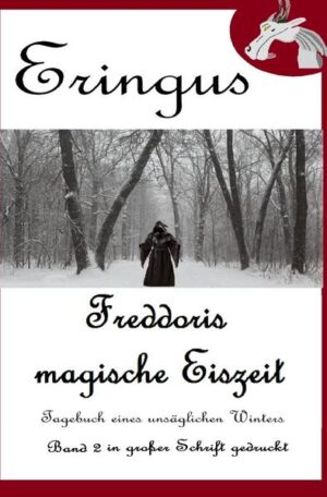 Druck in großer Schrift. Das beschauliche Chynzychtal wird im Jahre 620 von dem Alben Freddori heimgesucht. Der Frühling hat noch nicht so recht begonnen, da überzieht der untote Magier die Welt mit einer magischen Eiszeit. Fortan verbreitet er Angst und Schrecken. Der ungewöhnliche Winter bringt Hunger und Elend über alle Bewohner. Zu bald schon sind die Vorräte der armen Bauern aufgebraucht. Die Menschen suchen Zuflucht im Kloster St. Wolfgang oder in der Zwergenfestung Steinenaue. Aber das Zusammenleben in großer Enge birgt hier wie dort auch enorme Schwierigkeiten. Die persönliche Not für Beata und Sigurd ist noch viel größer. Beatas Mutter, Magda, wurde auf ihrem Hof in Hosti von einem Mörder getötet. Der einzige Zeuge, der alte Halbling Frieder Knöterich, genannt Ob, ist sich letztlich gar nicht mehr so sicher, wen er da gesehen hat. Und Zwergenkönig Sigurd in der Festung bangt um seinen Thron. Da gibt es so eine sonderbare Prophezeiung. Zu allem Überfluss ist es dem Alben gelungen, Eringus, den Drachen, mit einem Überraschungsangriff gefangen zu setzen. Zusammen mit der Traumfee Jade, die versehentlich mit ihm gefangen wurde, sucht er nun den Weg in die Freiheit. Wird es ihnen gelingen oder muss doch wieder, wie vor über 800 Jahren, der Zwergengott Gabbro eingreifen? Woher sollte sonst Hilfe kommen?