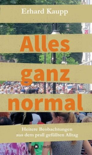 Wie gefährlich ist es mit dem Fahrrad auf dem Gehweg zu fahren und warum läuft am verkaufsoffenen Sonntag jeder dorthin, wo alle laufen? Ist der Nikolaus tatsächlich der Nachbar und FKK Biologieunterricht? Warum lieben wir Camping und haben Männer wirklich keinen Sinn für Mode? In diesen Kurzgeschichten aus dem prall gefüllten Alltag finden Sie die Antworten. Sie verleiten mal zum Schmunzeln oder machen nachdenklich, dann wiederum sind sie traurig oder gnadenlos satirisch. Stets jedoch mit einer gesunden Portion Selbstironie und dem Ziel, den Leser möglichst kurzweilig zu unterhalten.