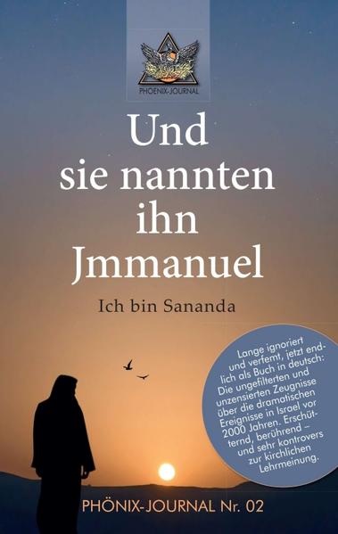 Lange ignoriert und verfemt, jetzt endlich als Buch in Deutsch: Dieses Phönix-Journal Nr. 02 enthält die ungefilterten und unzensierten Zeugnisse über die dramatischen Ereignisse in Israel vor 2000 Jahren. Erschütternd, berührend-und sehr kontrovers zur kirchlichen Lehrmeinung. Unter schwierigsten Bedingungen hat diese Schrift den Weg in die Öffentlichkeit gefunden. Jesus Sananda Jmmanuel sagt dazu in der Einleitung: „Das folgende Dokument wurde Übersetzt von Schriftrollen, die in Eurem Jahr 1963 von einem katholischen Priester griechischer Herkunft ans Licht gebracht wurden. Die Schriften wurden meistens mit mir an der Seite aufgezeichnet. Diese Schrift beweist zweifelsfrei, dass die falschen Glaubenslehren der Religionen jeglicher Wahrheit entbehren und dass sie die verantwortungslosen Machenschaften skrupelloser Kreaturen sind, die teilweise vom „Heiligen Stuhl“ angeheuert wurden.“ Allein mit diesen Worten zeigt Jesus Sananda Jmmanuel, dass er nicht den Zerrbildern des weichgespülten „Softie“ entspricht. Er ist damals gekommen-wie es im Buch heißt-, „das Schwert der Wahrheit und des Wissen und der Kraft des Geistes, die dem Menschen inne wohnt“ zu überbringen. Die Inhalte dieses Buches verschaffen z.B. Klarheit darüber, was er gelehrt und vorgelebt hat, warum sein Name in „Jesus“ abgeändert wurde, wer seine Lehrer waren, warum er den Weg der Kreuzigung gegangen ist, wer die wirklichen Verräter waren und viele-prophetische-Einzelheiten über sein Versprechen, wieder zu uns zurückzukehren. Es sind Worte von großer Kraft und Weisheit. Wer bereit ist, sich mit dem Herzen auf den „Geist“ dieser Texte einzulassen, wird mit tiefen Erfahrungen der Erkenntnis beschenkt.