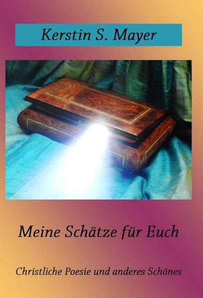 Die Autorin präsentiert 16 eigene Gedichte zum Lobpreis Gottes und zu unterschiedlichen Personengruppen und Themen, welche viele Leser und Leserinnen und Leser und Leserinnen und Freunden, aus der Bibel, von Prominenten , von verstorbenen Dichtern und Denkern und aus verschiedenen Kulturkreisen vorgestellt.