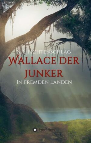 Wallace wollte wie so oft eine Reise in die Wildnis antreten. Getrieben von einer ihm unbekannten Macht verlässt er jedoch ungewollt seine Heimat und kommt in einem fremden Land an, welches er nur aus Sagen kennt. Mit jedem getanem Schritt gerät er weiter in die verworrenen Umstände des Landes. Mithilfe seiner neu gewonnenen Freundin Linda versucht er alles zu entschlüsseln. Dabei werden immer wieder die Tapferkeit und die Geisteskraft der beiden auf die Probe gestellt. So wird aus einer Reise das spannendste Abenteuer seines Lebens. In fremden Landen ist der erste Teil von Wallace der Junker.