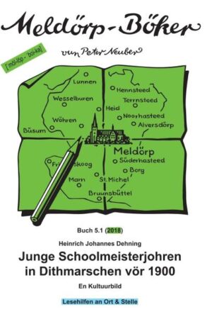 In autobiografischer Form beschreibt H. J. Dehning das ländliche schleswig-holsteinische Schulwesen im Übergang von der Dänen- zur Preußenzeit, in Platt. Seinen zum Teil in Dithmarschen herangewachsenen Kindern und seinen Kindeskindern erzählt er informativ, spannend und lustvoll von seiner Zeit als Schüler, Lehrer-Lehrling, Seminarist und Schulmeister.