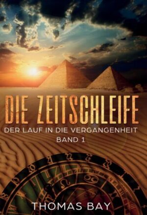 Es ist drückend heiss. Die schottischen Freunde Tom und Frank laufen durch die ägyptische Wüste den Marathon ihres Lebens. Für den Wüstenlauf haben sie lange trainiert. Unvorbereitet wird Tom von einem Sandsturm, der aus dem Nichts kommt, verschlungen. Als er wieder zu sich kommt, findet er sich im Ägypten im Jahr 3000 v. Chr. wieder. Träumt er? Ist das alles wahr? Die Pyramiden von Gizeh strahlen gleissend hell und blenden Tom. Woher haben die alten Ägypter nur dieses Wissen? Wurden sie wirklich von den Ägyptern gebaut? Von Ausserirdischen? Er erhält vom Pharao einen Auftrag und zeichnet für ihn „Das Auge der Welt“. Die Zeitschleife trägt Tom weiter und weiter. Er begleitet Moses und die Ägypter durch das geteilte Meer. Er verliebt sich in die Hebräerin Elena und kämpft mit ihr und ihrem Volk die letzte Schlacht um Masada gegen die Römer. Wie kann Tom dieses Grauen überleben? Er will fliehen und stürzt dabei ins Nichts…