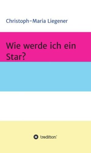 So könnte es gehen! Wer hätte nicht schon einmal davon geträumt, ein Star zu werden? Tina, die Heldin dieser Geschichte, hatte diesen Wunsch lange gehegt. Dann, eines Tages, wurde der Traum Wirklichkeit. Kaum zu glauben! Wie es dazu kam und wie es dann weiterging, davon erzählt dieser satirische Roman. Er ist mit einem Augenzwinkern geschrieben, was heißt: Exakt so hat es sich nicht ereignet, ähnlich aber hätte es sein können.