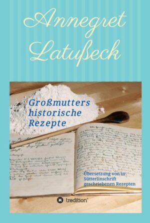 Als Köchin bei Senator Neumann, Bürgermeister von Lübeck, hat meine Großmutter Anfang des 20. Jahrhunderts viele leckere Rezepte verfasst und handschriftlich in Sütterlinschrift in einem Buch festgehalten. Alle Rezepte wurden „übersetzt“, damit sie auch für die heutige Generation lesbar bleiben! So soll dieses Buch dazu dienen, die traditionellen Rezepte weiterzugeben und für die Nachwelt zu erhalten.