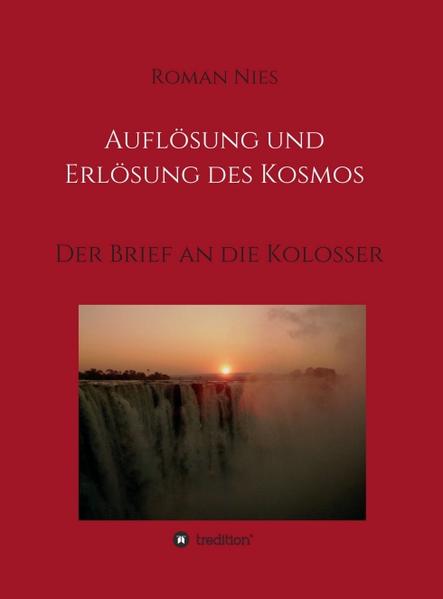 Der Brief des Apostels Paulus an die Kolosser ist ein kolossales Werk nicht nur hinsichtlich seiner Bedeutung für die Theologen und Bibelausleger. Es gibt außerhalb des Neuen Testaments kein literarisches Werk, welches so Großartiges zu sagen hat zur Stellung und Bestimmung des Menschen im Kosmos. Der Kolosserbrief offenbart, warum es die Schöpfung gibt, was der Mensch darin soll und wie es Gott schafft, die Menschheit zum großen Ziel zu bringen, wofür sie geschaffen worden ist. Im Kolosserbrief geht es um die ersten und letzten Wahrheiten, mehr noch, um den Zweck, den Sinn, das Ziel des Ganzen. Kosmologie bei Paulus ist das Wirkungsgebiet des Gottes, der Himmel und Erde erschaffen hat, um sie zur Vollendung zu bringen, nicht, um sie dahin zu geben. Daher spricht das Neue Testament von Jesus Christus als Menschensohn und Gottessohn, dem Alpha und Omega, der das, was Gott angefangen hat, zur Vollendung bringen wird. Der Kosmos wie er ist, wird aufgelöst, indem er seiner Erlösung zugeführt wird.