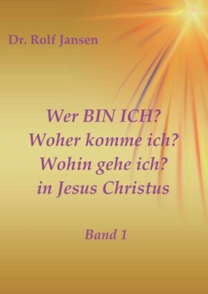 Gott schuf den Menschen als Mann und Frau! „Gott würfelt nicht!“ Das Evolutionsziel der Menschheit ist die Freiheit, in radikaler Selbstverantwortung. Und das Evolutionsziel der Erde ist die Liebe! Jeder Mensch wird von einer Mutter geboren. Der Mensch hat Vater und Mutter mit ihrem sozialen Umfeld und ihrem Genpool vor der Konzeption selbst ausgesucht. Der normale Mensch glaubt tief und fest, dass er tot ist, wenn er gestorben ist