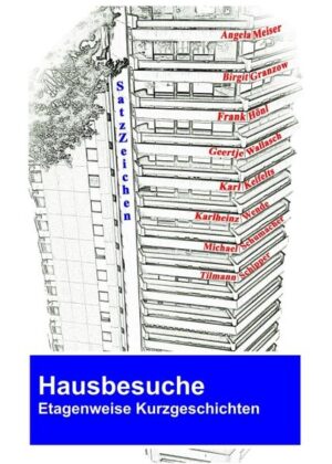 Haben Sie sich auch schon mal gefragt, was sich hinter den Fensterscheiben eines Hochhauses verbirgt? Hinter den Gardinen, Jalousien und Vorhängen? Nehmen wir irgendein fiktives, x-beliebiges Mehrfamilienhaus in der Stadt: Geht da auch die Fantasie mit Ihnen durch, wenn Sie sich vorstellen, welche Geschichten sich in dem Haus abspielen könnten? Uns hat die Idee fasziniert. Acht Autoren aus dem Rheinland, die ihrer Schreibgruppe den Namen ?SatzZeichen? gaben. Wir haben uns Geschichten ausgedacht, die in einem Düsseldorfer Hochhaus spielen könnten. Geschichten über ganz normale Durchgeknallte, über Draufgänger, Überflieger, Mörder, Zeitreisende, alte und junge Menschen, die alle eins gemeinsam haben: Sie sind unserer Fantasie entsprungen.