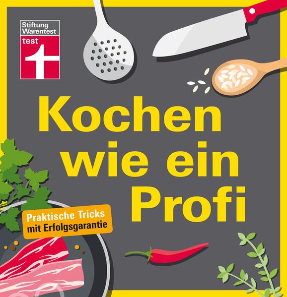 Eindrucksvoll kochen kann jetzt jeder! Dieser Ratgeber vermittelt grundlegendes Wissen, das einen guten Koch ausmacht: vom Einkauf qualitativer Zutaten, der richtigen Lagerung von Lebensmitteln über clevere Küchenorganisation, effektives Vor- und Zubereiten bis hin zu praktischen Tipps beim Kochen und Braten, Abschmecken, Würzen und Anrichten. Das anschauliche Doppelseiten-Prinzip hilft, die Tricks einfach umzusetzen. Links steht, was nicht empfehlenswert ist, rechts die Alternative für Profiköche. Das ultimative Buch für Kochanfänger und Kochanfängerinnen, aber auch ein erhellendes Geschenk für gestandene Küchenchefs und Chefinnen.