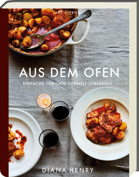 Ein Festessen auf den Tisch bringen wollen, aber keine Zeit fürs Kochen haben? Diana Henry zeigt, wie einfach es ist, Familie und Freunde mit einem üppigen Mahl zu überraschen, ohne dafür lange in der Küche stehen zu müssen. So bleibt mehr Zeit für die Liebsten oder dafür, sich einfach mal entspannt zurückzulehnen. Die gemeinsame Basis aller Gerichte: grandiose Aromen, gewitzte Kombinationen, unglaublicher Geschmack - und der Ofen macht’s. Einfach die Zutaten vorbereiten, alles in eine Form geben und dabei zusehen, wie sie sich goldbraun färben und in unwiderstehliche Kreationen verwandeln. Aus dem Ofen ist eine wundervolle Sammlung verschiedenster Gerichte, die mal leichter, mal deftiger, aber immer schnell und einfach zubereitet sind. Ob gebackener Reis mit grünen Oliven, Orangen, Feta und Dill, Honig- Hähnchen mit Pflaumen und Granatapfel oder Brioche-Pudding mit Sauerkirschen, Kardamom und Rosenwasser - bei solch ausgefallenen Gerichten überrascht es, dass das Kochen gar keinen Aufwand gemacht hat. - Bestsellerautorin: weltweit über 700.000 verkaufte Bücher - Alle Gerichte werden in einer einfachen Form zubereitet: der Ofen macht die Arbeit - Schnelle Feierabendgerichte, leichte vegetarische Kost und Festessen für Familie und Freunde - Eingeteilt in einfache Vorspeisen, saisonale Gemüsegerichte, Fisch und Fleisch, Festtagsspeisen und süße Desserts