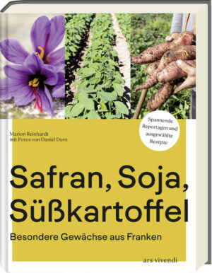 Unerwartet fränkisch: Reportagen über Melone, Artischocke und Co. Mit abwechslungsreichen Rezepten zum Ausprobieren und Nachkochen Safran aus dem Iran, Soja aus Japan und China, Quinoa aus Peru - die Regale im Supermarkt sind voll von Zutaten aus aller Welt, doch wachsen einige auch wunderbar in unseren Breitengraden. Viele fränkische Landwirte stellen sich auf solch spezielle Sonderkulturen ein und suchen mit ihnen gezielt eine Nische am Markt, denn Regionalität ist gefragt. Das gilt auch für Obst, Gemüse und andere Feldfrüchte, die in Franken eine lange Tradition haben. Die Fürther Kräuterpädagogin und Autorin Marion Reinhardt besucht für dieses Buch 22 fleißige Bäuerinnen und Bauern von Bamberg über Mainfranken bis ins Fränkische Seenland, die sich dem Anbau von besonderen Gewächsen mit Leib und Seele verschrieben haben. Dabei berichtet sie von den Herausforderungen des Anbaus und zeigt zu jeder besonderen Zutat zwei passende Rezepte. -mit Reportagetexten zu 30 besonderen Gewächsen aus Ober-, Mittel- und Unterfranken -Interviews mit engagierten Landwirtinnen und Landwirten