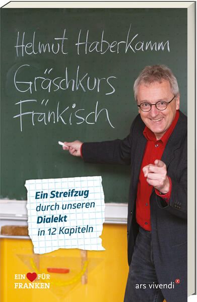 Mit Helmut Haberkamms humorvollen Übungen Schritt für Schritt zum Dialektexperten: Seit 2018 präsentiert Helmut Haberkamm seinen Gräschkurs Fränkisch als äußerst erfolgreiches Bühnenprogramm, nun gibt’s endlich das Buch dazu (ergänzt um zahlreiche neue Gedichte und Übungen!): Der ebenso passionierte Mundartdichter wie Gymnasiallehrer nimmt uns darin mit auf eine vergnügliche Entdeckungsreise durch die Vorzüge und Hintergründe der fränkischen Dialekte. Humorvolle Erklärungen und Beispiele aus der Praxis zu Geschichte, Grammatik und Wortschatz machen diesen Crashkurs zum idealen Geschenk für alle (selbsternannten) Mundartexperten, Reigschmeckten und Anfänger.