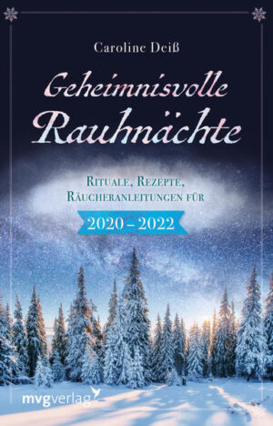 Die Rauhnächte, die zaubervollen zwölf Schicksalstage zwischen Weihnachten und dem Dreikönigstag, gelten seit alters als magische Schwellenzeit, in der gefeiert, Rückschau gehalten und orakelt wird. In dieser Jahresphase stehen die Tore weit offen und laden uns ein, mit dem unsichtbaren Reich in Kontakt zu treten, um die Vergangenheit und die Zukunft zu deuten. Die Räucherexpertin Caroline Deiß gibt einen faszinierenden Einblick in die mythologischen Hintergründe und liefert leckere Rezepte sowie Anleitungen zu Ritualen und Räucherungen. Neben sieben weiteren, oft unbeachteten Rauhnächten geht sie speziell auf die Jahre 2020, 2021 und 2022 ein und zeigt, welche Rolle die Planeten, die Symboltiere und unsere Träume in dieser Zeit spielen.