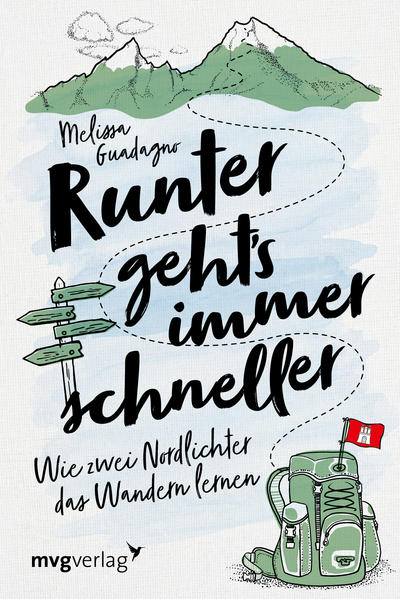 Zwei Großstadtkinder wollen raus! In die Alpen, über die Alpen, zu Fuß. Ein guter Plan. Vielleicht. Runter geht’s immer schneller erzählt in vielen kleinen Geschichten davon, wie dieser Plan gefasst, vorbereitet und schließlich doch nicht umgesetzt wird, am Ende aber zu einer wichtigen Erkenntnis führt: Der Umweg ist das Ziel. Denn egal, ob der Kauf der ersten Wanderschuhe, missglückte Orientierungsversuche auf Sardinien oder eine Kas-Brotzeit wie im Heimatfilm – wer wandern will, kann das auch ohne Alpenüberquerung. Runter geht’s immer schneller ist kein Roman. Und auf keinen Fall ein Ratgeber. Es ist ein kleines Buch, das Spaß macht – denen, die das Wandern neu für sich entdeckt haben, entdecken wollen oder nie entdecken werden.