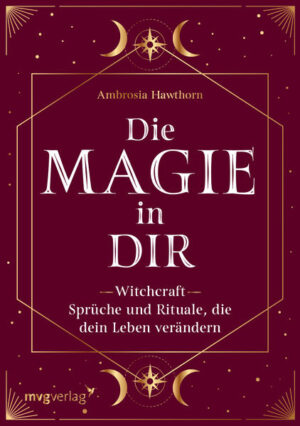 Verändern Sie Ihr Leben mit diesen magischen Sprüchen Wir alle haben Magie in uns. Durch sie können wir uns mit der Energie um uns herum verbinden und Magisches ins eigene Leben einladen. Die erfahrene Witch Ambrosia Hawthorn zeigt, wie wir diese Kraft nutzen, um mit einfachen Zaubern unsere Liebsten zu schützen, neue Beziehungen aufzubauen, die Karriere voranzutreiben und das Leben zu bekommen, das wir uns erträumen. Dabei gibt sie einen Überblick über Hexerei, häufige Missverständnisse und die wichtigsten Hilfsmittel für einen gelungenen Zauber. So verwandelt jede Hexe ihr Leben zum Positiven.