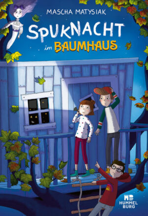 Endlich Herbstferien! Theo, Matti und Klara freuen sich darauf, neue Abenteuer mit ihren Geisterfreunden zu erleben. Als Mattis Eltern verkünden, auf ihrem Campingplatz mehrere Baumhäuser zu bauen, wollen sie alle unbedingt mithelfen. Doch die Geister richten dabei eine Menge Chaos an und vertreiben sogar die Gäste! Wie soll es nun weitergehen? Da haben die Freunde eine geniale Idee … Der Fortsetzungsband zu „Spukalarm in der Schokofabrik“ Ein buntes Wald- und Campingabenteuer mit lustigen Geisterfiguren