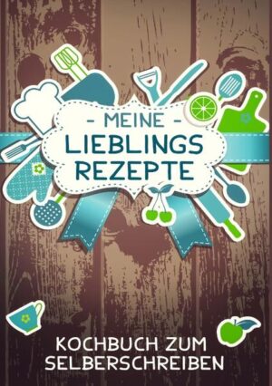 Du bist Hobbykoch und willst deine Lieben einmal wieder mit deinem Lieblingsrezept verwöhnen?  Dann solltest du dieses auch sofort parat haben. Mit einem Rezeptbuch zum Selberschreiben ist das jetzt problemlos möglich.  Zettelwirtschaft adé! Beginne jetzt mit der Gestaltung deines persönlichen Rezeptbuchs.  Auf den 100 Seiten kannst du all deine Lieblingsrezepte notieren und, bei Bedarf, immer wieder nachschlagen und kontrollieren. Eine jede Seite ist übersichtlich und liebevoll gestaltet und bietet ausreichend Platz für Notizen und Angaben.  >> Alle Lieblingsrezepte auf einen Blick