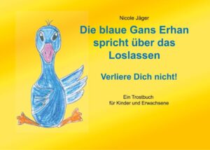 Im 5. Band der Reihe "Die blaue Gans Erhan" beleuchten Erhan und seine Schwester Hermine in Wortspielen, Tipps und Geschichten das Loslassen als natürlichen Bestandteil des Lebens. Mit Sicht auf Körper, Geist, Seele und die Magie des Augenblicks werden anhand origineller bildlicher Vergleiche Veränderung, Trennung, Verlust und Neubeginn betrachtet. Mag der einzelne Mensch wie ein Staubkörnchen im Universum wirken, so sind doch auch Angst, Trauer, Mitgefühl, Glaube und Hoffnung Bestandteile des Lebens. Verzeihen und "Ziehen lassen" helfen in diesem Buch positive und wertschätzende Gedanken auch in schwierigen Zeiten in den Vordergrund zu stellen.