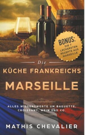 Bon Appétit "Cuisine française" Das Kochbuch für Liebhaber der französischen Küche Mit dem Wissen rum um Baguette, Coq au Vin und weitere französische Spezialitäten werden Sie in jeder Gesellschaft zum Mittelpunkt. Nicht nur dann, wenn es um gutes Essen und die französische Lebensart geht. Erfahren Sie alles über die große Vielfalt an regionalen Gerichten. Lassen Sie sich nichts mehr vormachen wenn es rund um den Weinbau in und Weine aus Frankreich geht. Neben unverzichtbaren Fun Facts, Beispielen, Geschichten und vielen nützlichen Tipps für den Restaurantbesuch gibt es als Bonus die 7 wirklich beliebtesten und besten Rezepte für die Gerichte, mit denen Sie in jedem Frankreich-Koch-Wettbewerb ganz vorne landen würden. Wie wäre es mal einfach die Bewunderung Ihrer Gäste geniessen zu können. Viel Spass beim Lesen und Nachkochen.