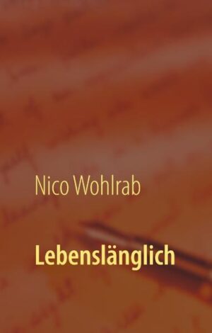 Nico Wohlrabs Erzählung "Lebenslänglich" beschreibt die Macht des Gewissens am Beispiel eines jungen Studenten, der den rassen- und fremdenfeindlichen Theorien eines Ideologen erliegt und einen Menschen tötet.