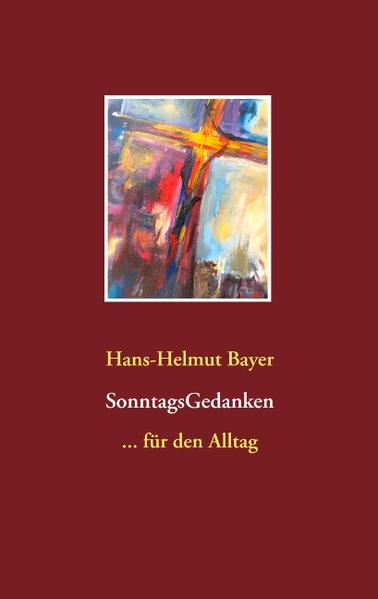 Ab September 2016 veröffentlichte der ehemalige Klinikseelsorger, Familientherapeut und zuletzt Pfarrer der Stadtkirche Bayreuth Hans-Helmut Bayer die SonntagsGedanken im Wochenblatt "Bayreuther Sonntagszeitung". Seine Kolumne, für eine große Leserschaft oft die erste Sonntagslektüre, fand als lebenspraktischer, geistlicher Impulsgeber weite Verbreitung in den Familien, in Hauskreisen, ja selbst in Seminaren theologischer Fakultäten. Mitten aus dem prallen Leben gegriffen sind die Themen, oft verknüpft mit aktuellen politischen und gesellschaftlichen Ereignissen und spannend in Beziehung gesetzt zu Grundaussagen des christlichen Glaubens. So ist diese Auswahl der SonntagsGedanken bis Ende 2018 nicht nur ein treffendes Zeitzeugnis dieser turbulenten Jahre, sondern vor allem eine tiefgründige und trotzdem oft vergnügliche "Anleitung zum Christsein im 21. Jahrhundert" und ein Steinbruch für die Erstellung kurzer Andachten.