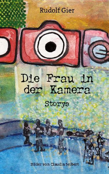 Dreizehn bizarre Geschichten, aufgeteilt in drei Abschnitte, enthält der Band Die Frau in der Kamera. Die Storys des ersten Teils, »Verfluchter Alltag«, erzählen realistische Begebenheiten. Da treffen sich zum Beispiel zwei alte Freunde wieder. Der eine hat sich beruflich etabliert, der andere hängt seinen Jugendträumen nach. In Erinnerungen schwelgend fachsimpeln die beiden über ihre unterschiedlichen Musikgeschmäcker und begeben sich damit auf ein gefährliches Terrain. Im zweiten Abschnitt »Hirngespinste« konfrontiert der Autor seine Protagonisten mit fantastischen Plots. In der Titelgeschichte macht sich Jonas Pfeifer mit einer alten Spiegelreflexkamera auf den Weg. Als er eine Frau fotografiert, passiert es: Die Person verschwindet wie im Zaubermärchen von der Bildfläche, und eine ungewöhnliche Liaison nimmt ihren Lauf. »Aus der schönen neuen Welt« lautet das Motto des dritten Teils. Helge Wolf, dessen Frau verstorben ist, erhält einen Haus¬haltsroboter, der ihm unter die Arme greifen soll. Schon bald zeigt sich, dass der Androide seinem Besitzer nicht nur haushälterisch, sondern auch in ethisch-moralischen Fragen haushoch überlegen ist. ¬Unabhängig von Genres und Sujets rollt der Autor groteske Situationen auf. Unterhaltsam und augenzwinkernd, häufig auch mit einer Prise Melancholie, schreibt er in einem Stil, den man als skurrilen magischen Realismus bezeichnen könnte. Visuell in Szene gesetzt werden die Texte durch Aquarelle der Malerin Claudia Seibert. Sie vermeidet bewusst, die Geschichten realistisch zu illustrieren. Gegenständliche Elemente aus den Texten kombiniert sie mit abstrakten Formen und leuchtenden, in mehreren Schichten gestalteten Farbflächen. Die Bilder öffnen damit den Blick für Lesarten jenseits des Oberflächlichen.