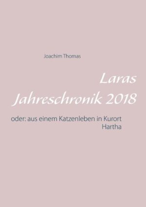 Lara ist die Hauskatze der Familie Thomas. Sie lebt mit ihren Menscheneltern gemeinsam in einem Reihenhaus in der Nähe von Dresden oder aber in der Zweitwohnung auf Rügen. Es geht ihr gut und sie fühlt sich sehr wohl. Meistens jedenfalls. Es sei denn, sie ist gefordert und muss die Jahreschronik schreiben. Das war schon im Jahr 2017 der Fall. Und auch jetzt ist sie erneut verpflichtet worden, all das niederzuschreiben, was sich im Jahr 2018 ereignet hat - bei ihr und ihren zweibeinigen Mitbewohnern Dagmar und Joachim. Und das ist nicht gerade wenig, weil sie es mit umtriebigen Hausgenossen zu tun hat. Viel Spaß also mit Lara, der schönsten und klügsten Katze des Grundbachtals.