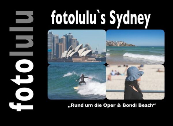 "Rund um die Oper & Bondi Beach" "Lass Bilder sprechen." Getreu diesem Motto habe ich die Fotos weder beschrieben noch mit Ortsangaben versehen. Es geht nicht darum was der Fotograf gesehen hat, sondern um die Wirkung auf den Betrachter. Ich möchte Sie in ferne Welten verführen, ohne ihre Phantasie und Interpretation zu beeinflussen. Ich möchte, dass Sie die Welt mit ihren Augen sehen. Genießen Sie die eingefangenen Momente und starten Sie ihre Reise nach Sydney.