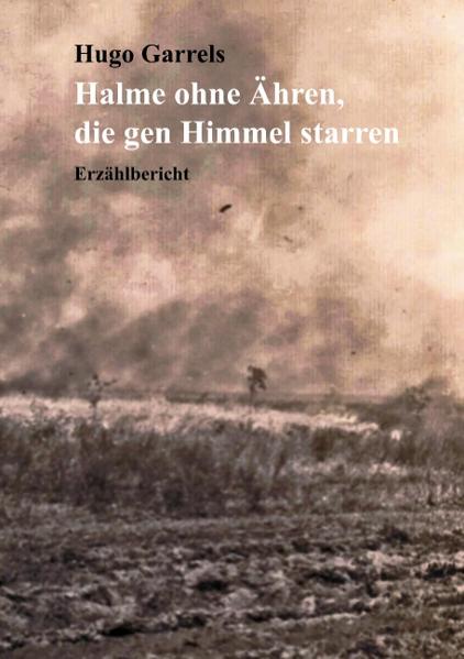 Hugo Garrels hat als einfacher Nachrichtensoldat an der Belagerung Leningrads, an der Schlacht am Kursker Bogen und an anderen Kriegsereignissen des zweiten Weltkrieges teilgenommen. Er hat sich seinem Schicksal als Soldat gefügt und dieses als einen selbstverständlichen Bestandteil seiner Existenz empfunden. Und trotzdem sah er, als er in einem durch Maschinengewehrfeuer niedergemähten Getreidefeld Deckung suchte, „Halme, ohne Ähren gen Himmel starren, keine Spur vom Wogen eines Getreidefeldes.“ Es berührte ihn wie ein Vorwurf: „Was haben wir aus dem Kornfeld gemacht. Pommernland ist abgebrannt!“ Nach seiner Pensionierung zeichnete er seine Kriegserlebnisse auf. Sein Erinnerungsvermögen für Details und Personen ist erstaunlich. Über viele Ereignisse schrieb er allerdings nur in Andeutungen oder streifte sie nur kurz. Grund genug für den Sohn zu recherchieren und den Begebenheiten auf den Grund zu gehen. Dort, wo er Ereignisse nur kurz streifte und nur in Andeutungen schreiben konnte, fragt der Sohn nach, untersucht die Begebenheit und stellt sie in den historischen Kontext.