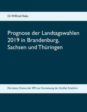 Prognose der Landtagswahlen 2019 in Brandenburg